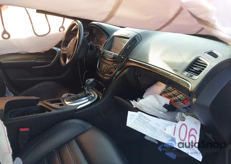 2016 Buick Regal Turbo Gs из США, поврежденный, VIN 2G4GU5GX5G9102120